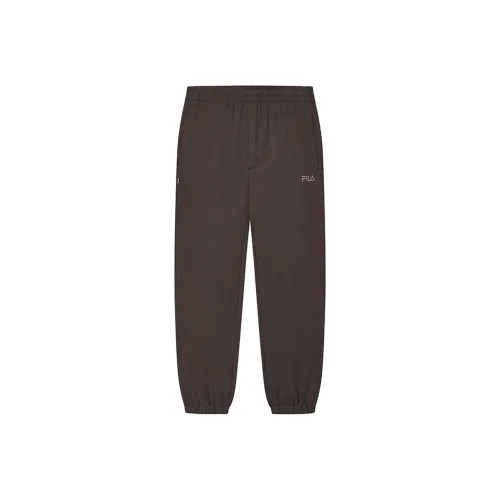 FILA Knitted Sweatpants Men's Earth Umber