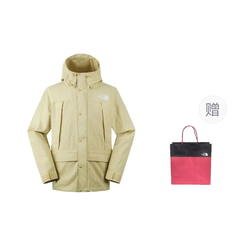 THE NORTH FACE Ripstop Mountain Logo Embroidered Hooded Jacket-0