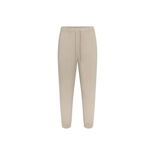 SKIMS JERSEY LOUNGE MENS JOGGER Knitted Sports Pants Men's SHALE/ Shale Color