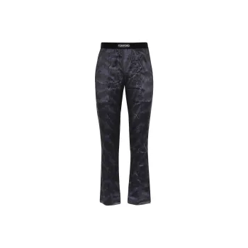 TOM FORD Graphic Printed Straight Leg Pants