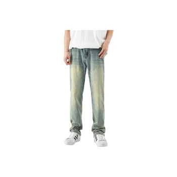 SONGS ALONG Jeans Men's Cyan Antique Blue