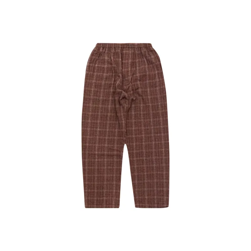 UNDERCOVER Throne Of Blood Plaid Trousers-0