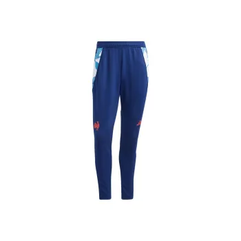 Adidas RUGBYZ.N.E. FW24 Tracksuit Bottoms Vintage Knitted Sweatpants Men's Dark Blue