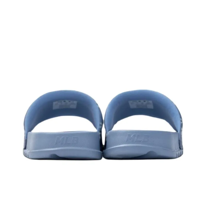 MLB New York Yankees Slip Resistant Abrasion Resistant Slide Slippers Unisex Blue-4