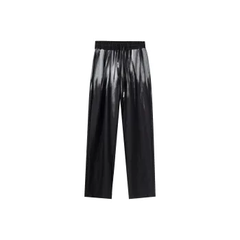XINYINSU Casual Pants Unisex Black