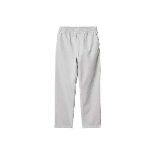 Carhartt WIP SS24 Flint Pant - Twill Casual handk Men's Silver White