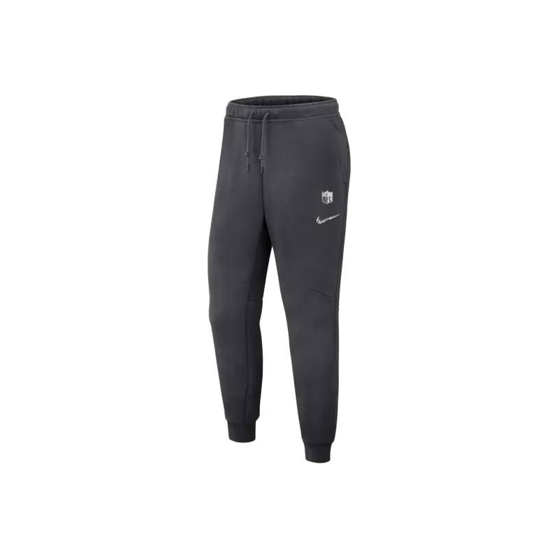 Nike Super Bowl LVIII Media Night Tech Fleece Knitted Sports Pants Men's Anthracite-0