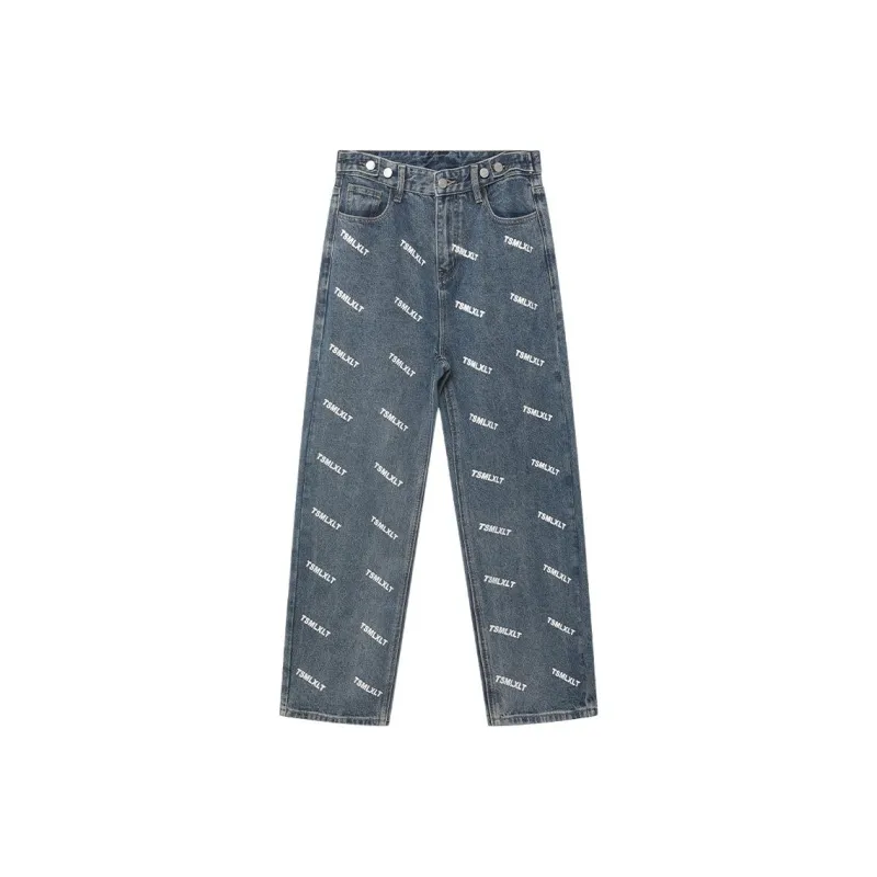 TSMLXLT Jeans Unisex Light Denim Blue-0