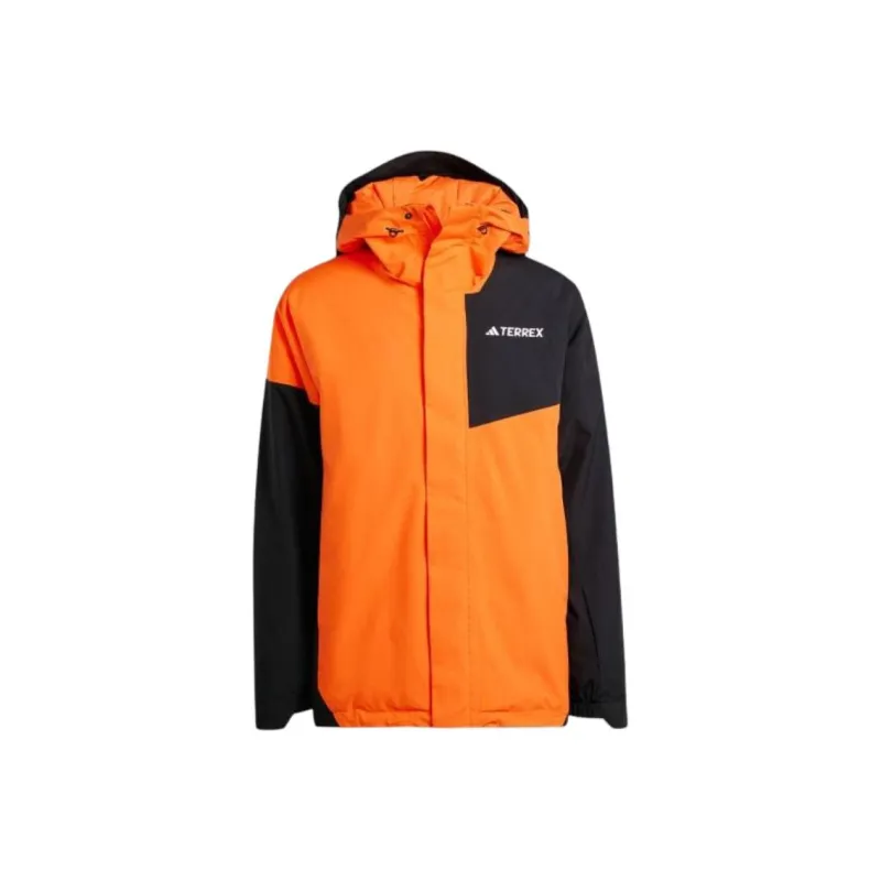 Adidas Terrex Multi 2L Rain.Rdy Insulated Jacket Jacket Men's Semi-impact Orange/Black-0
