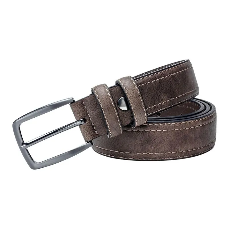 JEANSWEST PU Leather Belts Men's 3.4CM-6