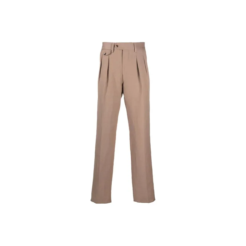LARDINI Suit Trousers Men Dark Khaki-0