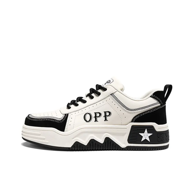 OPP Cushioning Lightweight Breathable Height Increasing Low Top Skateboard Shoes Men's-5
