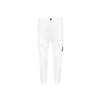 C.P.Company Casual Pants Men White Yarn