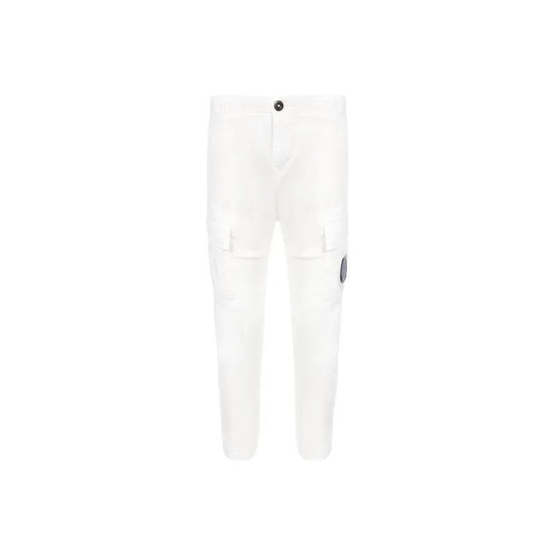 C.P.Company Casual Pants Men White Yarn-0