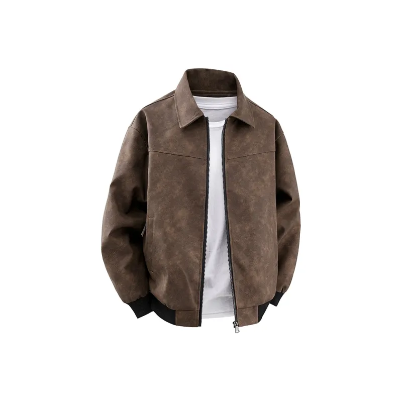 DJ.SPIRIT Leather Jackets Coats Unisex-2