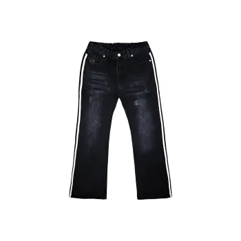 Michael Rock Jeans Unisex Washed Black