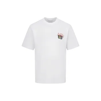 URBAN REVIVO T Shirt Men's Raw White
