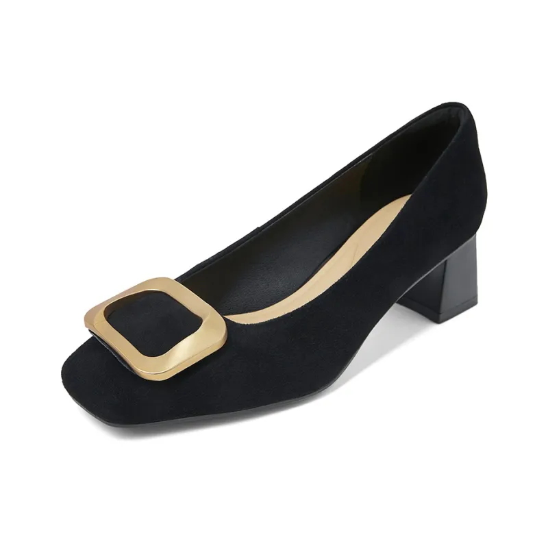 COMELY High Heels Women's Cream White, Creamy Apricot, Elegant Black-11