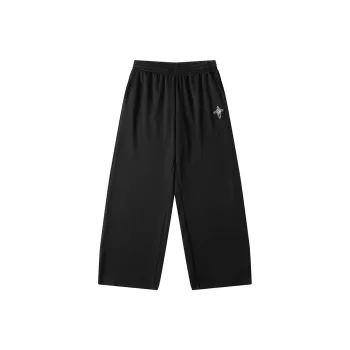 Heartboon Casual Pants Unisex Black