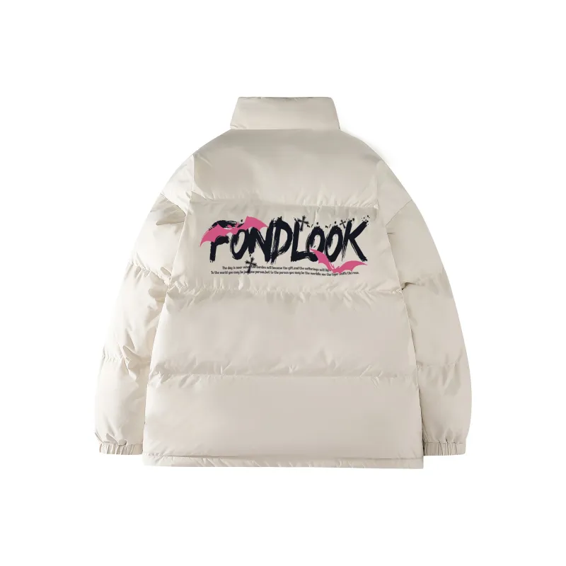 FONDLOOK Puffer Jackets Unisex-4