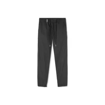 VERSACE JEANS COUTURE Logo Strap Drawstring Tapered Leg Trousers