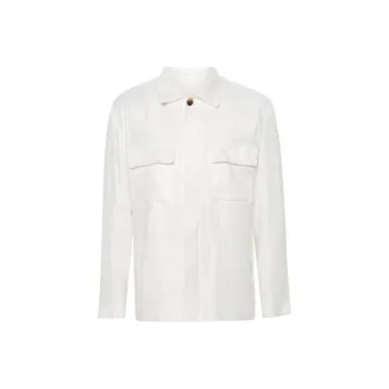 LARDINI Twill Shirt Jacket