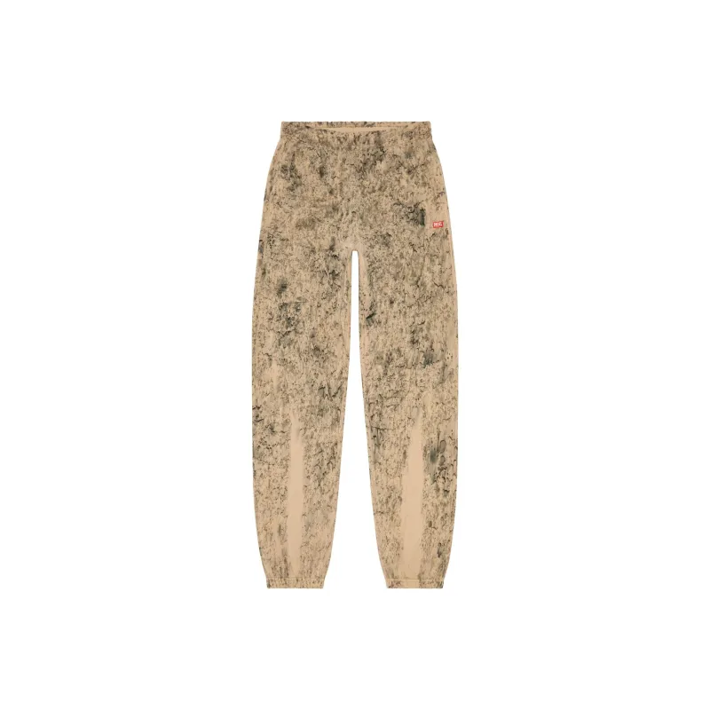 DIESEL FW24 Knitted Sweatpants Men's Beige-0