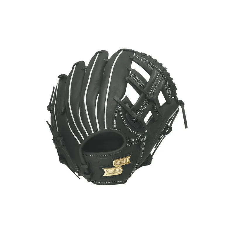 SSK Baseball Gloves Pitcher Glove Leather Kids' Black-0
