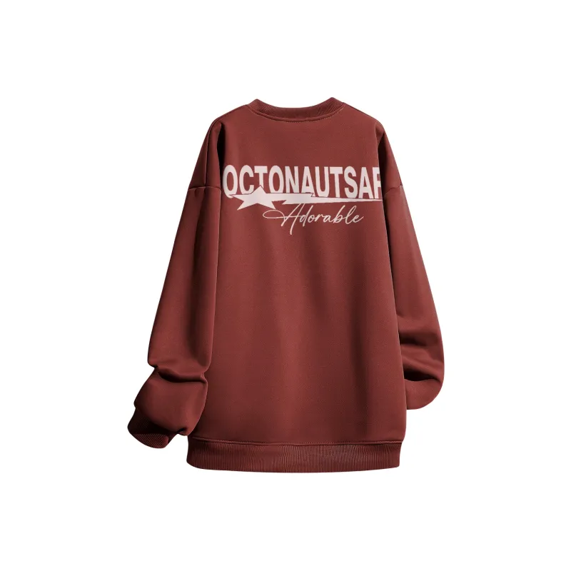 Small Columns Under The Sea Sweatshirt Unisex Black-7