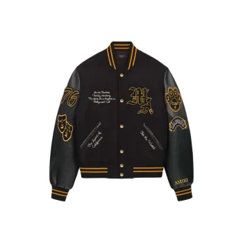 AMIRI Lion Varsity Jacket