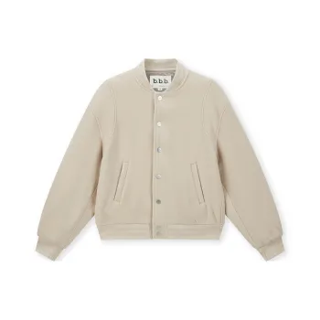 BONELESS Baseball Jacket Unisex Khaki