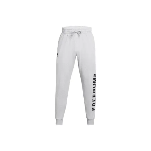 Under Armour FreedomRival Fleece Knitted Sports Pants Men's Modern Gray
