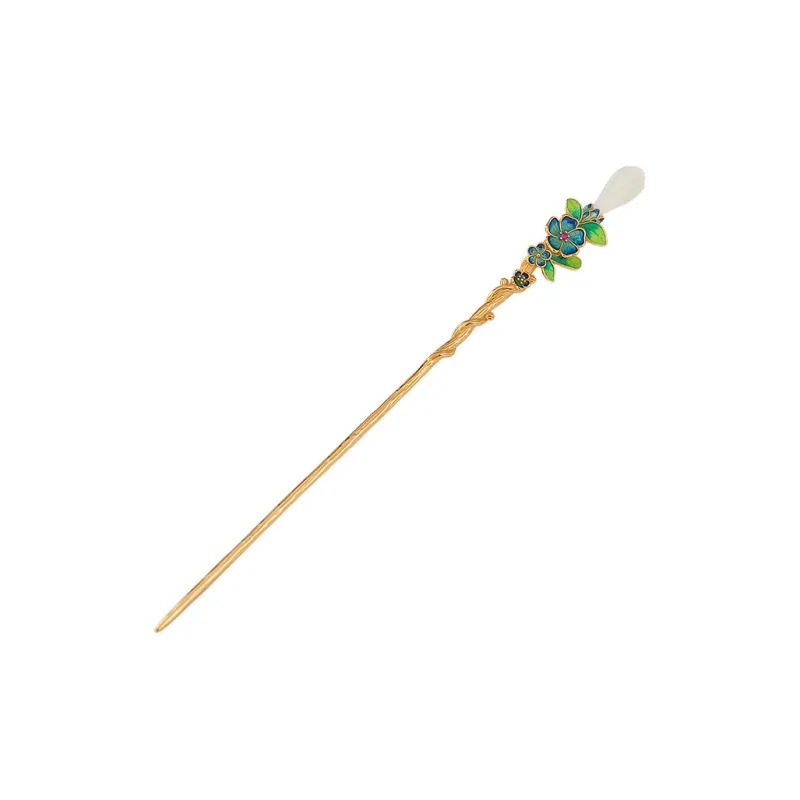 BYTHERE Hairpins Pale Greenish White Jade Women's-0