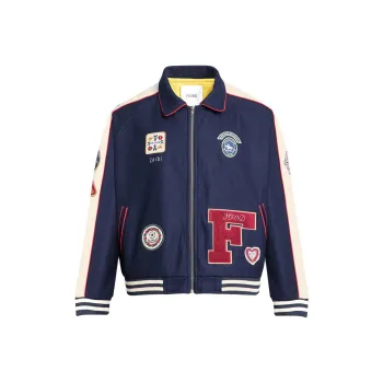 Profound Baseball Jacket Men's Navy Blue