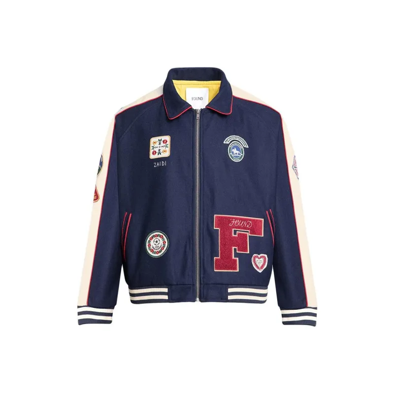 Profound Baseball Jacket Men's Navy Blue-0