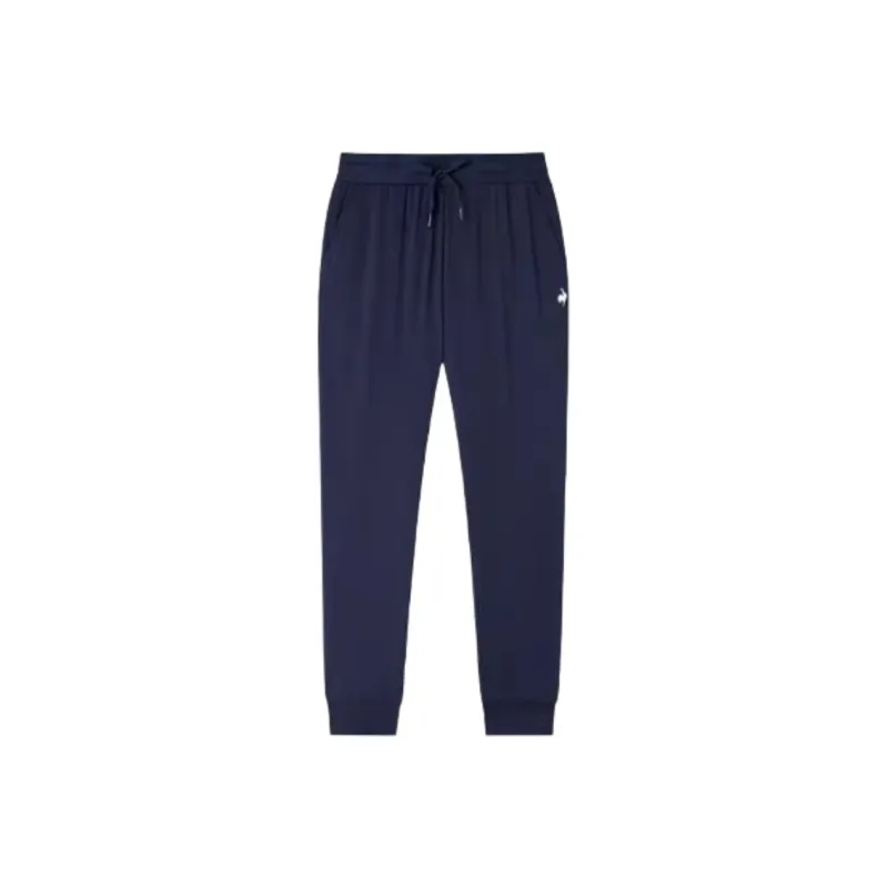 Le Coq Sportif Knitted Sweatpants Men's Navy Blue-0