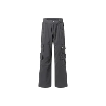 LOOX! Casual Pants Unisex Gray