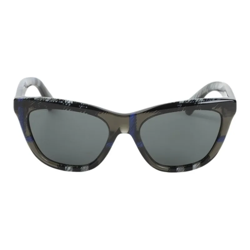 Burberry Acetate Cat Eye Sunglasses Men's Black-0