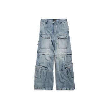 Balenciaga Flared Cargo Jeans