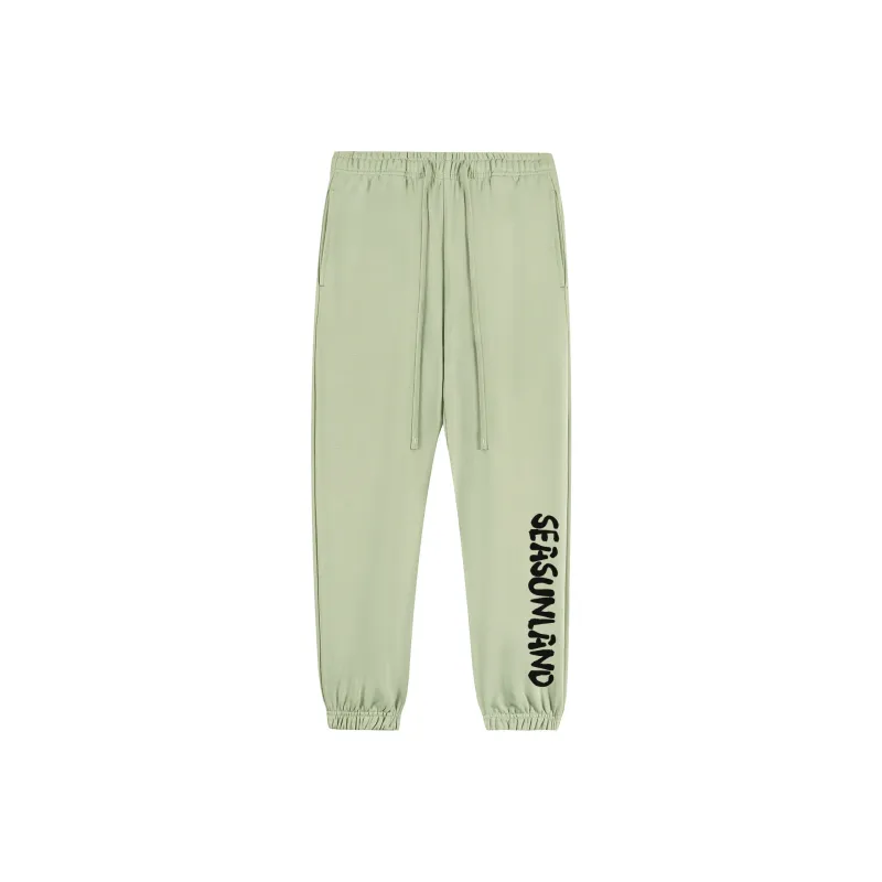 SEASUNLAND Knitted Sweatpants Unisex-12