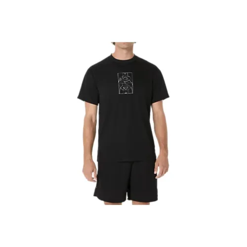 Asics T Shirts Men Black