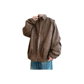 SOCKKEY Leather Jackets Unisex