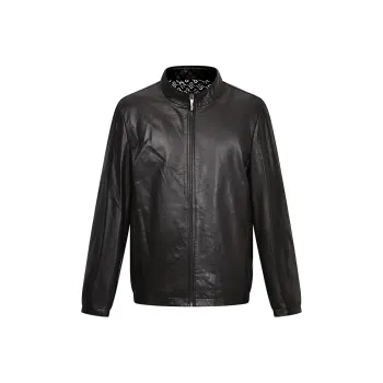 RARE Leather Jacket Men's Black