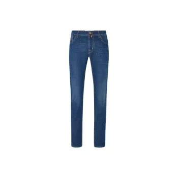 JACOB COHEN Bard Mid Blue Power Stretch Jeans Men's Blue
