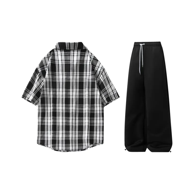 A.X.S.K Shirt Matching Set Unisex-1
