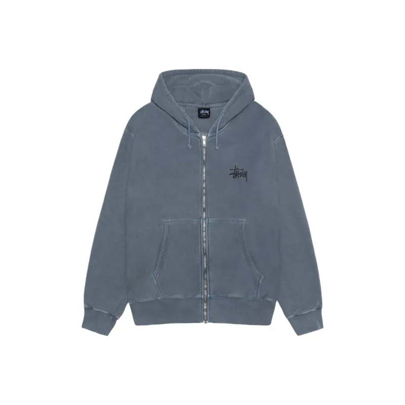 Stussy Basic Zip Hoodie Pigment Dyed-6