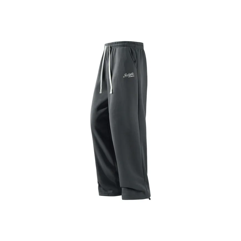 Small Columns Under The Sea Knitted Sports Pants Unisex-8