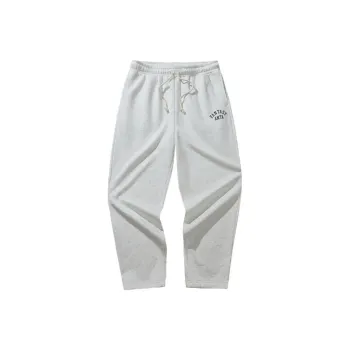 Anta Life Collection Knitted Sports Pants Men's BC01 Gray Heather Gray