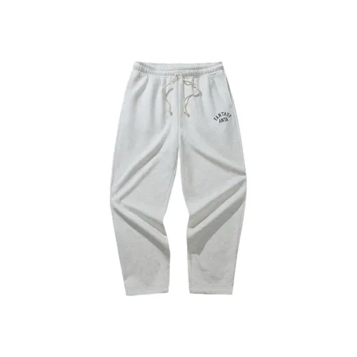 Anta Life Collection Knitted Sports Pants Men's BC01 Gray Heather Gray