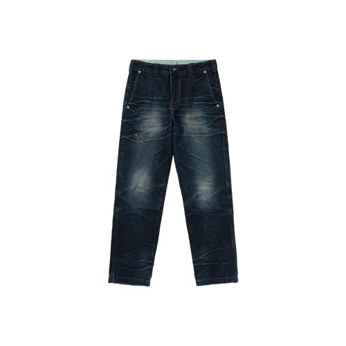 Dickies X THUG CLUB Dickies Collaboration Jeans Unisex Blue